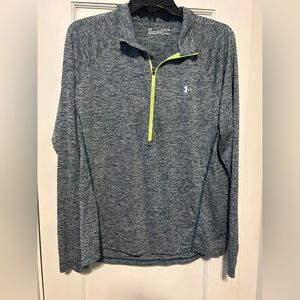 Women’s Green Heather Under Armor 1/4 Zip- Size XL